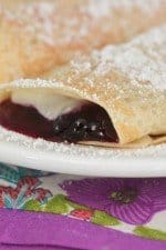 Image of Creamy Lemon Blueberry Crepes