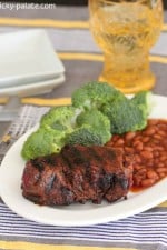 Image of Grilled Smoky Sweet Filet Mignon on a Plate