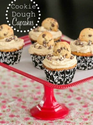 Image of Cookie Dough Cupcakes