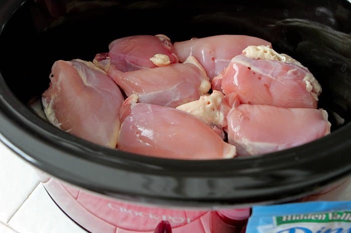 boneless chicken thighs in crock pot