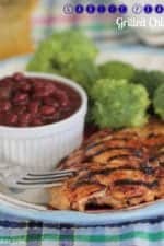 Garlic Peach Grilled Chicken