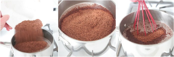 homemade hot chocolate
