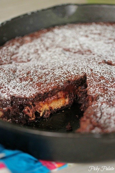 Brownies in a Cast Iron Skillet - Amanda's Cookin' 