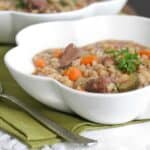 Image of Slow Cooker Beef and Barley Soup