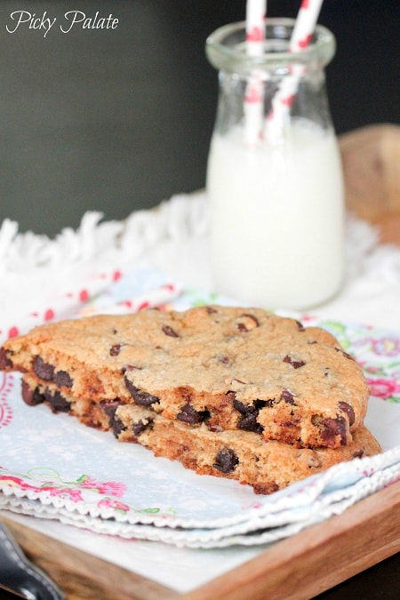 salted chocolate chip cookies