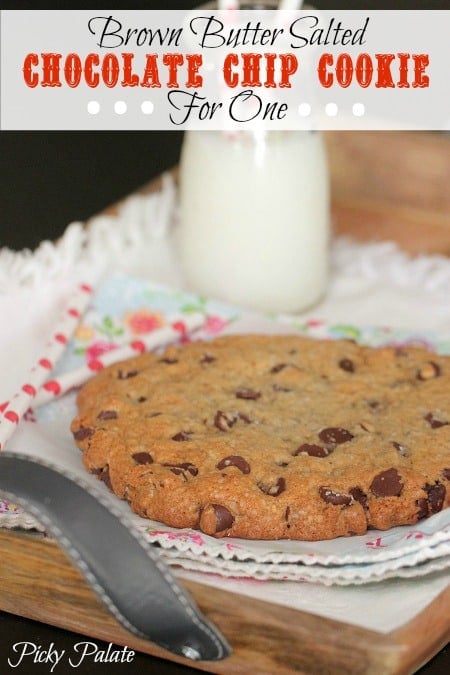 salted chocolate chip cookies