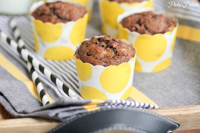 Chocolate Banana Muffins