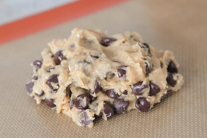 salted chocolate chip cookies