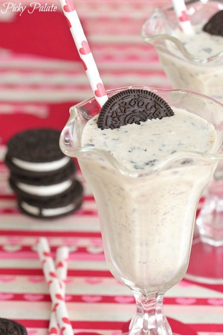 cookies and cream milkshake