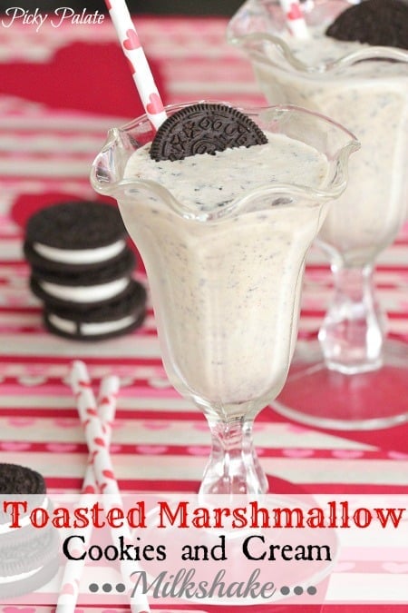 cookies and cream milkshake