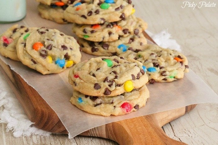 BEST M&M Cookies - Olga in the Kitchen