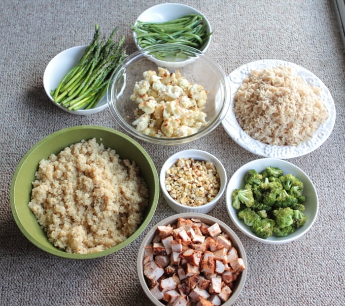 Grilled Chicken and Quinoa Meal Prep Bowls - Eating Bird Food