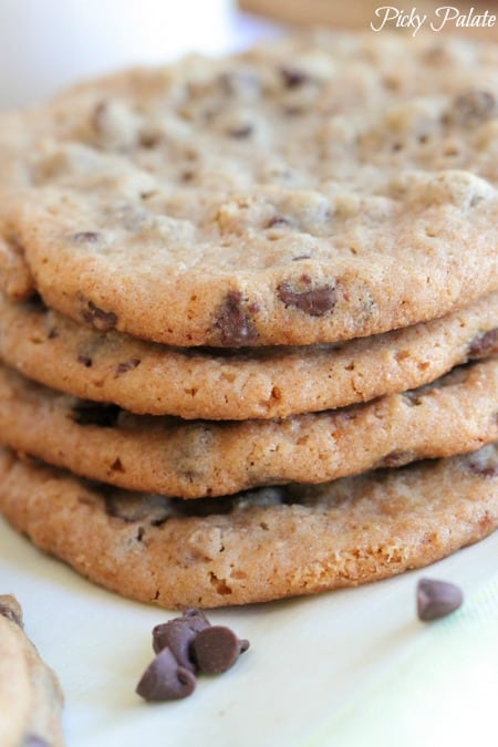 whole wheat chocolate chip cookies