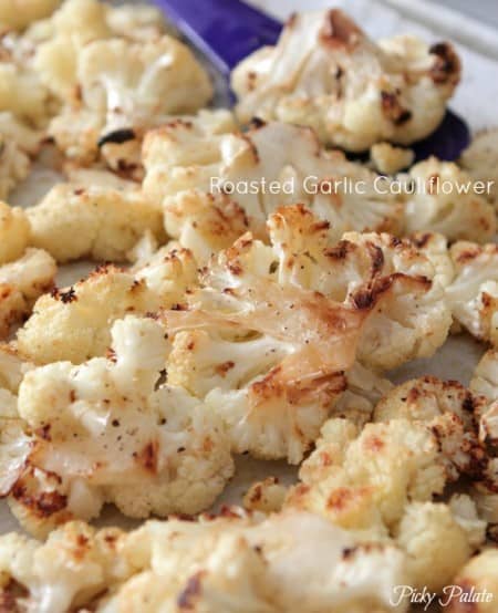 Roasted Garlic Cauliflower Recipe | Easy Vegetable Side Dish