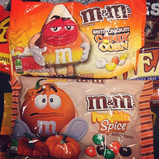 Pumpkin Spice M and M