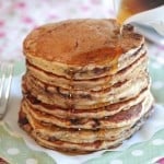 Picture of Banana Nutella and Oatmeal Pancakes