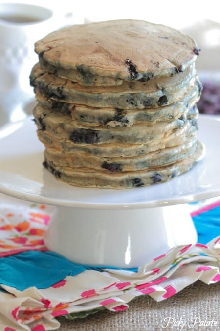 blueberry pancakes