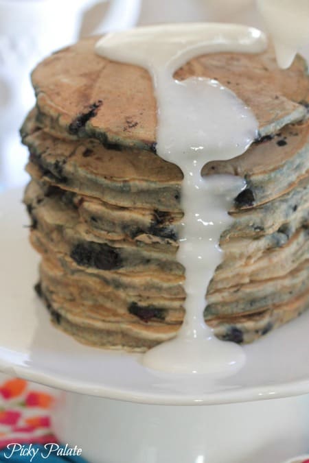 blueberry pancakes