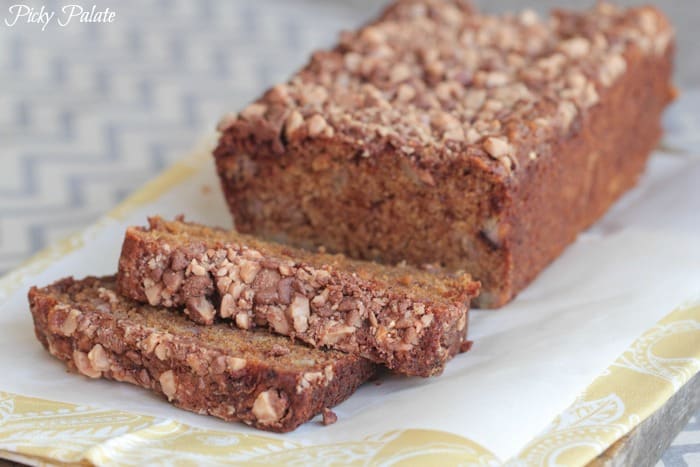 Banana Molasses Toffee Chip Bread 2-2t