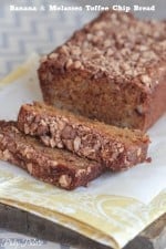 Banana and Molasses Toffee Chip Bread
