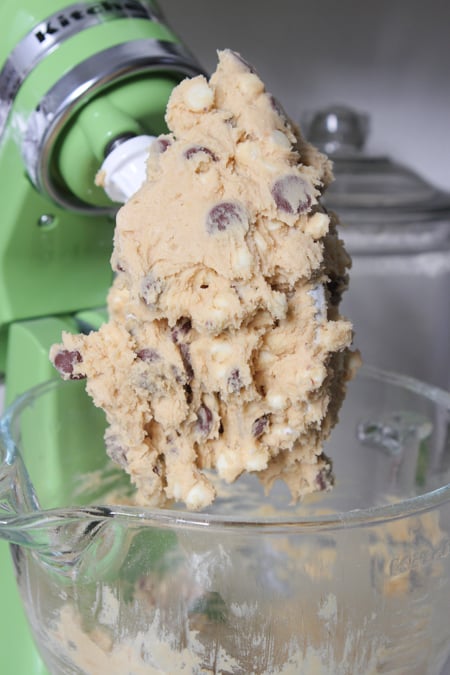 Mint Chocolate Chip Cookies