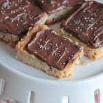 Image of Salted Nutella Shortbread Bars