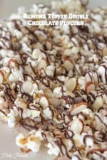 Almond Toffee Double Chocolate Popcorn