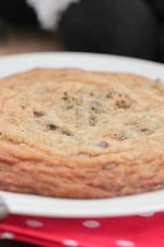 Image of a Giant Chocolate Chip Cookie