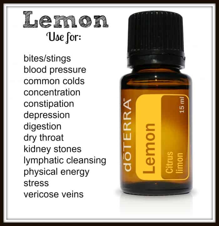 DoTERRA Lemon oil