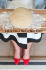 Honey Whole Wheat Pizza Dough Recipe