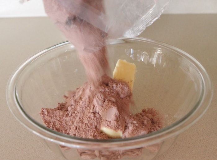 Red Velvet Cake Mix Cookies