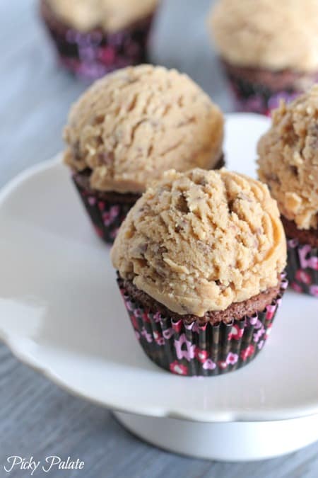 Cookie Dough Cupcakes