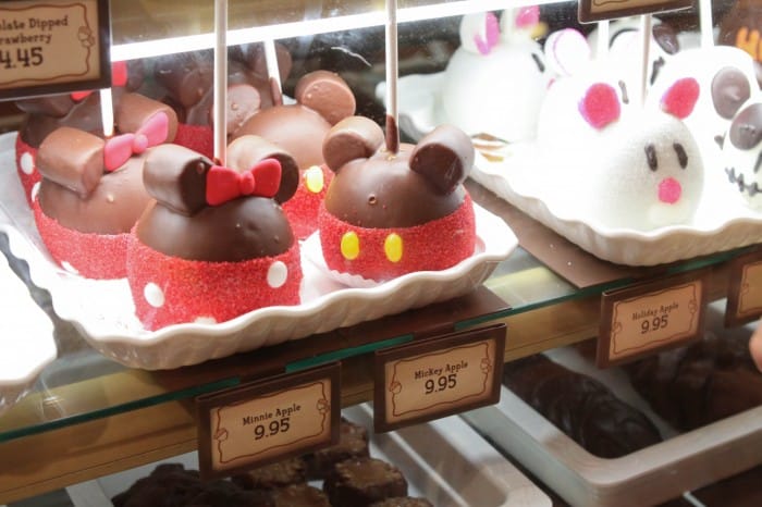 Disneyland Mickey Caramel Apple