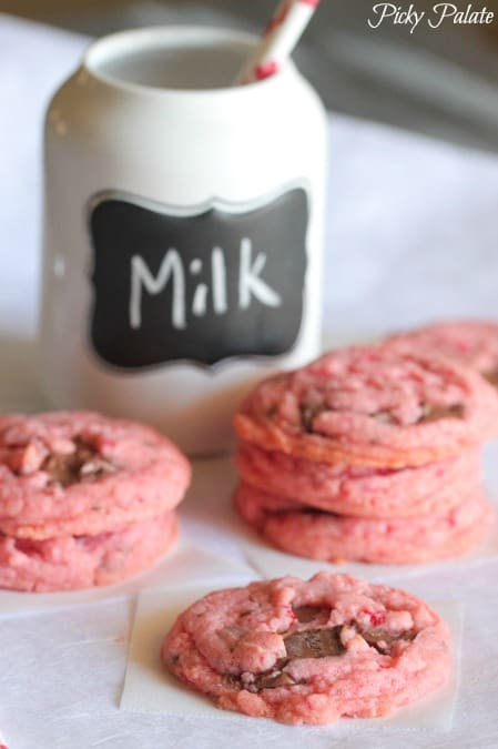 strawberry cake mix cookies