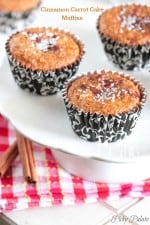 Cinnamon Carrot Cake Muffins