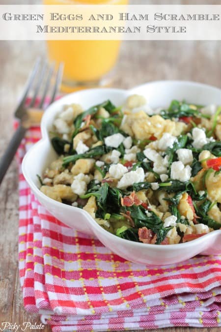 Mediterranean Veggie Scrambled Eggs - Mediterranean Living