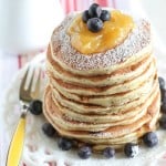 Lemon Poppyseed Ricotta Pancakes