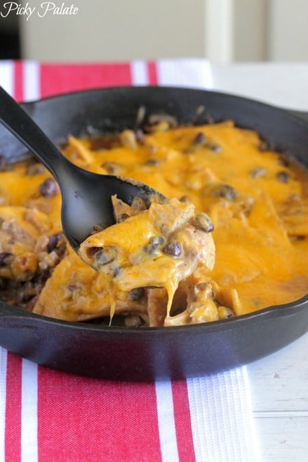 Chicken Black Bean Taco Bake