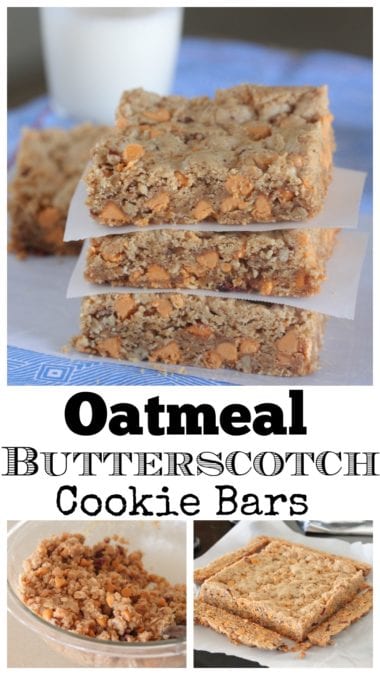 oatmeal butterscotch cookies