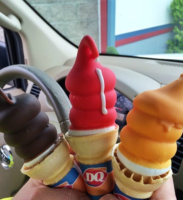 Dairy Queen Dipped Cones