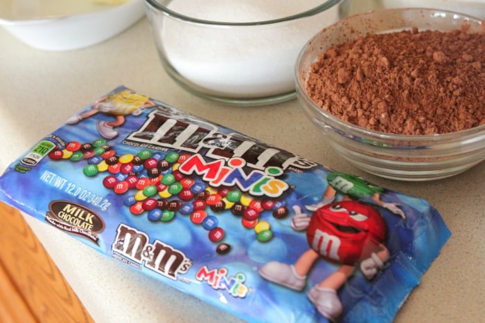 m and m cookies