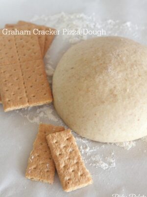 Graham Cracker S'mores Pizza Dough Recipe