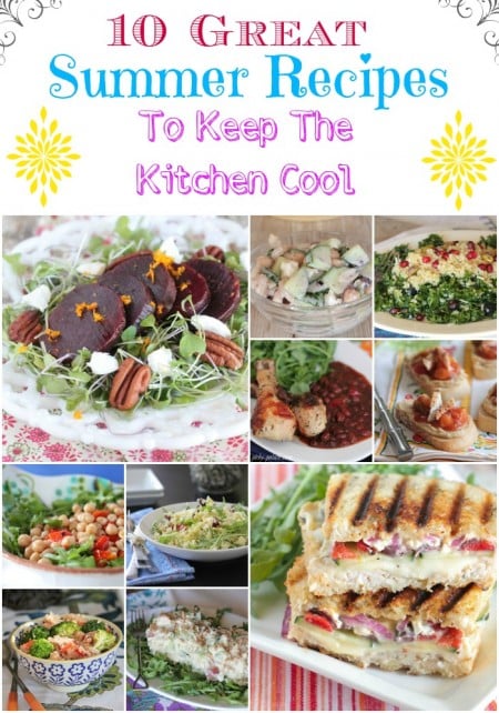 10 excelentes recetas de verano para mantener la cocina fresca 