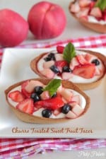 Churro Toasted Sweet Fruit Tacos