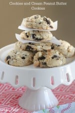 Cookies and Cream Peanut Butter Cookies