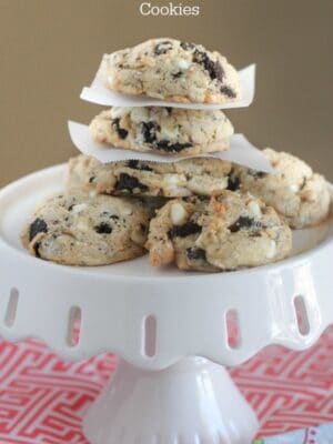 Cookies and Cream Peanut Butter Cookies