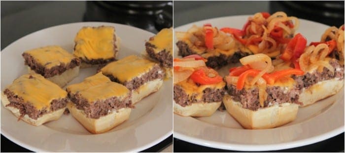 Baked hamburgers