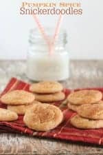 Pumpkin Spice Snickerdoodles