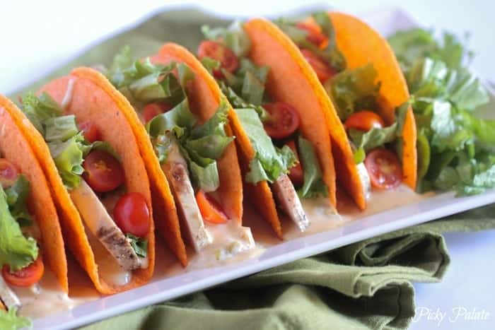 mexican chicken tacos