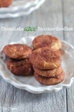 Chocolate Mint Snickerdoodles